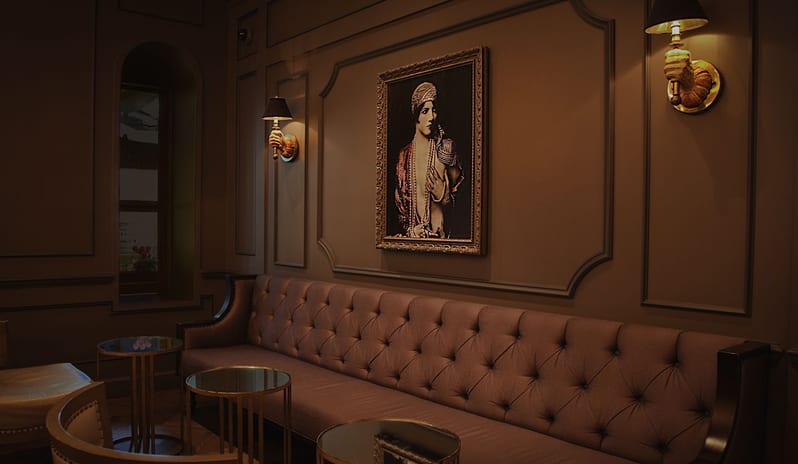 Hotel Monteleone Carousel Bar Friends Seating